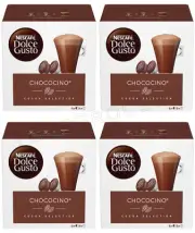 4 NESCAFE CHOCOCINO Chocolate Coffee Capsules Pods for Dolce Gusto Machines