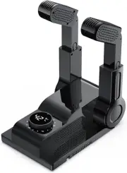 Boot Dryer for Work Boots, Shoe Dryer with Heat Blower, Auto-off Timer (Black)