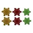 Set Of 6 Easters Arrows Petals Placemats Dish Mats For Beautiful Table Decors