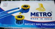 Complete Set of Ratchet Handle for Threading Pipe 2-1/2" - 3" BSP