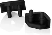Noctua NA-SAVP5 chromax.Black, Anti-Vibration Pads for 92mm & 80mm Noctua...