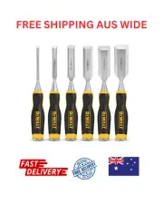 DeWalt DWHT16852-9 6pce Wood Chisel Set with Carry Case 6mm-38mm Blades