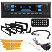 Single DIN Bluetooth Car Stereo AM/FM Radio kit for 1982-1989 Chevy S-10 Pickup