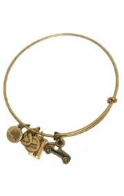 Alex and Ani Monopoly Racing Car Gold Bracelet - NEW