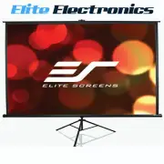 ELITE SCREENS T120UWH 120" PORTABLE TRIPOD PROJECTOR SCREEN 16:9 ASPECT 1.1 GAIN