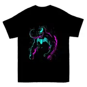 Retro Black Spider T-shirt