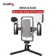 SmallRig 4120 3591C All-in-One Video Kit Pro Ultra Vlog Tripod for Mobile Phone