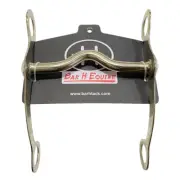 24BE Bar H Equine Western Low Port Curb Bit with Sweet Iron Mouthpiece 5