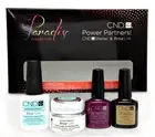 CND Power Partners Pack PARADISE - Shellac Tango Passion,Top & Brisa Lite