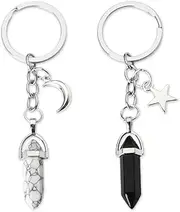[YangQian] Matching Gifts for Friends Couple Keychain for Him Her Birthday Gifts for Boyfriend Girlfriend Husband Wife Birthday Gifts