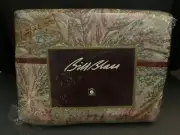 Bill Blass Springmaid Foliage Twin Sheet Set New