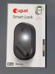 August Smart Lock Keyless Entry - ASL-3B Dark Grey - (AUG-SL04-M01-G04)