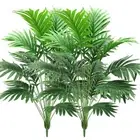 30" Artificial Palm Plants Leaves Tropical Greenery Bush Imitation Faux Fake ...