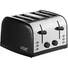 Russell Hobbs Colours Plus Black 4 Slice Toaster
