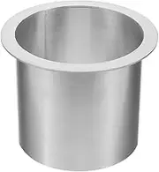 DECHOUS Drop-in Trash Chute,Built-in Countertop Trash and Waste Chute Stainless Steel Waste Trash Grommet Swing Trash Can Lid for Home Cafe Restaurant