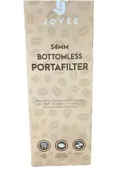JOVEE 54mm Bottomless Portafilter |Replacement for Breville Portafilter/Espresso