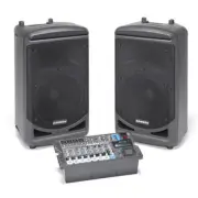 Samson Expedition XP1000 Portable PA 1000W Wireless Bluetooth 10Ch Mixer/Speaker