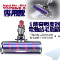 在飛比找momo購物網優惠-適用Dyson SV18吸塵器電動軟絨地板刷頭 SV20 S