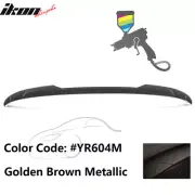 Fits 22-25 Honda Civic 11th 4DR Trunk Spoiler FE-C Style Rear Wing #YR604M Brown (for: Honda Civic)