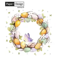 在飛比找momo購物網優惠-【Paper+Design】Eggs Wreath(餐巾紙 