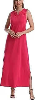 [SUMONA] Women Long Slit Maxi Dress Bodycon for Summer Spring Party Beach Vacation