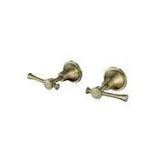 Modernnational Montpellier Brushed Bronze Solid Brass Wall Tops