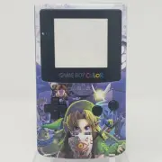 The Legend of Zelda Majora's Mask Link complete GBC handheld housing shell