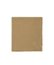 silk-blend scarf One size Sand