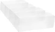 BESPORTBLE 4pcs Clear Golf Ball Display Box Transparent Holder Case for Protection and Showcase for Golf Ball Storage