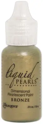 Liquid Pearls Dimensional Pearlescent Paint .5oz Bronze