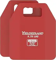 YIELDEDLAND Curved Weight Vest Plates, 5.75/8.75lbs Pairs, Weighted Vest Men Woman, Strength and Endurance Training, Fitness Workouts, Running, Walking