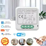 Gang Matter WiFi Switch Smart Home Touch Light Wall Panel For Alexa Google