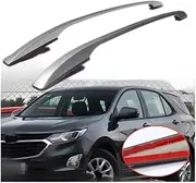 Decorative Sliver Roof Rack Rails Bars Compatible for 2018 2019 20 2021 Chevrolet Equinox