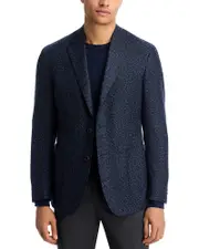 The Men's Store at Bloomingdale's Melange Boucle Unstructured Regular Fit Sport Coat