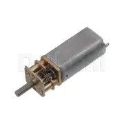 DC Gear Motor High Torque 13GA 12V 300rpm Exposed Gears for DIY Robotics Arduino