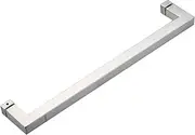 Replacement Shower Door Handles, Stainless Steel Push and Pull Bathroom Glass Door Knobs Grab Bar for Hotel or Office Towel Bar (762mm)