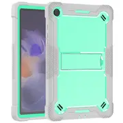 MCC Impact Shockproof Samsung Galaxy Tab A9 8.7" Case Cover X110 X115 [Grey+Mint]
