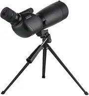 Monocular, 20-60X60 Zoom HD High Power Target Mirror Outdoor Green Film Astronomical Moon Telescope with Tripod