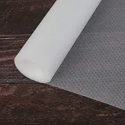 Shelf Liner for Kitchen Cabinets, Non-Slip Drawer Liner, Non Adhesive Cabinet Liner, Washable Easy to Cut Refrigerator Mats for Kitchen Cabinet, Shelves, Refrigerator, Desks (17.7 Inch x 16.4 FT)
