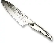 Global Sai Collection Santoku Knife, Silver, SAI-03