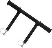 JECOMPRIS Stroller Pushchair Handle Extenders Bike Handlebar Extender Stainless Steel Handlebar Extender Cart Handles Extenders Extender Arm Handle Luggage Handle Extender Plastic Black