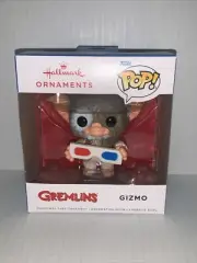 NIB Hallmark Funko Pop Warner Bros Gremlins Gizmo 3D Glasses Christmas Ornament