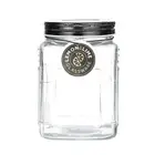 Lemon & Lime Ascot Clear Glass Food 800ml Jar Storage Container w/ Airtight Lid