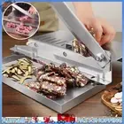 Manual Frozen Meat Slicer Mutton Ham Beef Cutter Cutting Machine Stainless Steel