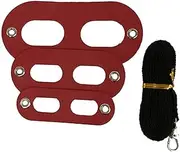 Yardwe Reptile Lizard Harness Set 3 Models Chest Harness 1 Traction Rope No Wing Pet Hauling Cable for Lizards