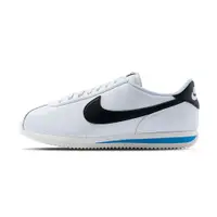 在飛比找PChome24h購物優惠-Nike Cortez White Black 男 黑白藍 