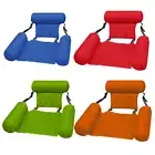 Summer Swimming Chair Inflatable Floating Water Hammock Float Pool Lounge Bed