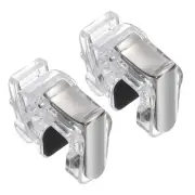 Gaming Trigger Mobile Game Controller 1 Pair Aim & Fire Keys Universal Clear
