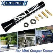 Union Jack Flag Style 3" Short Antenna AM/FM Radio For Mini Cooper R56 R57 R58 (for: Mini)