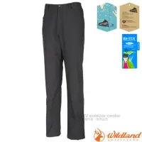 在飛比找momo購物網優惠-【Wildland 荒野】男 雙層式防風防潑水抗靜電保暖長褲